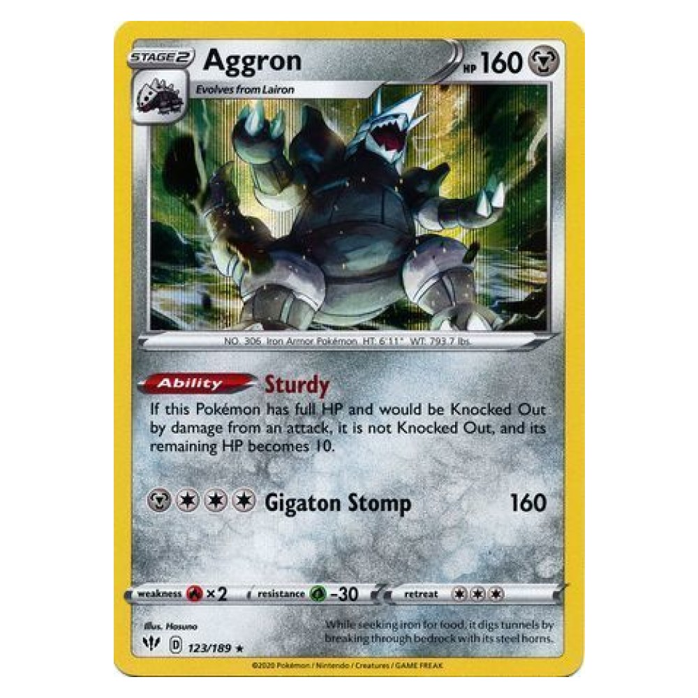 Aggron - 123/189 