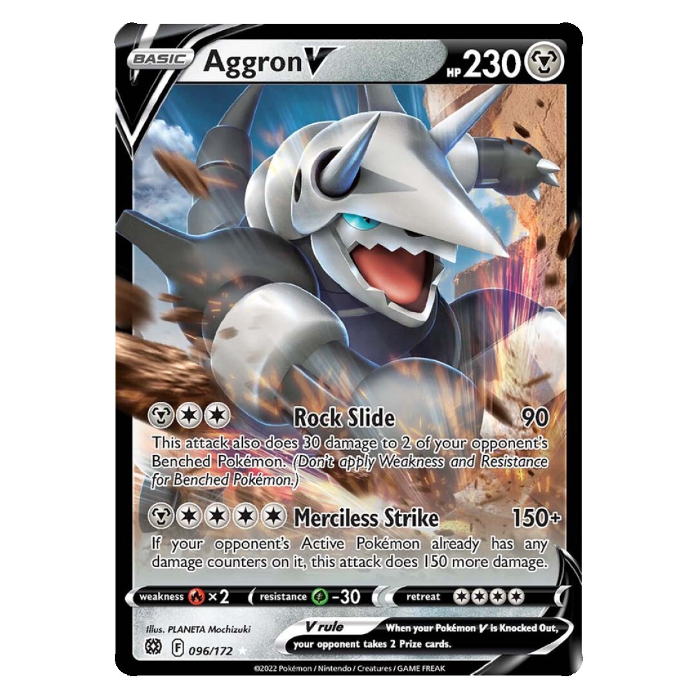 Aggron V - Ultra Rare 096/172 
