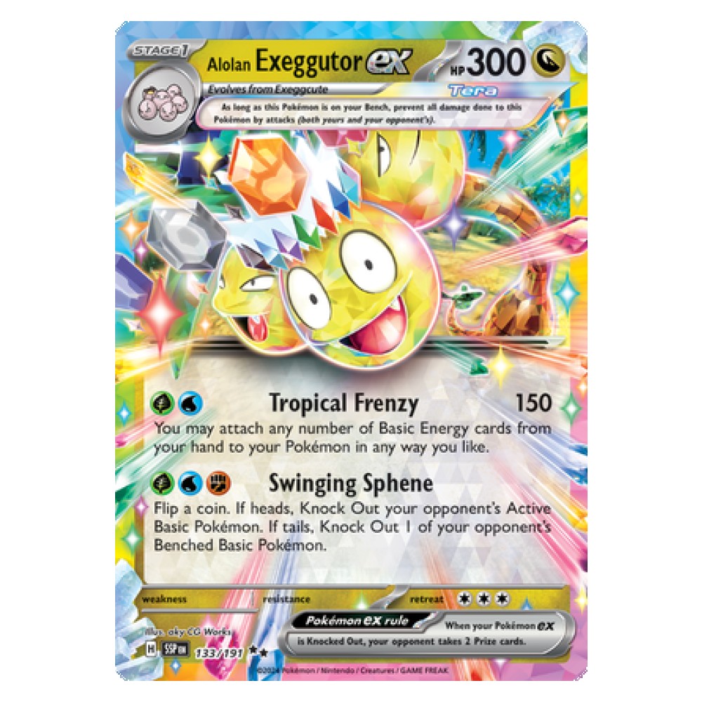 Alolan Exeggutor ex - 133/191 Exeggutor di Alola ex - 133/191