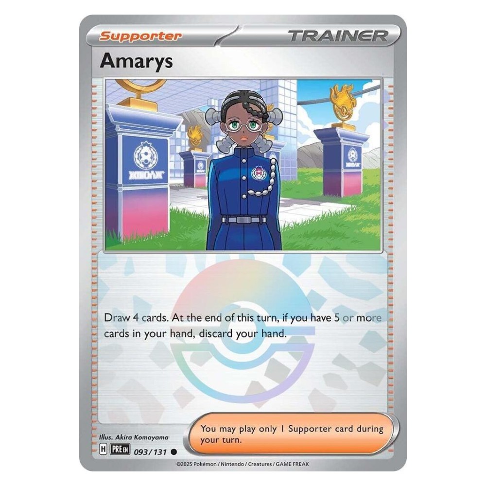 Amarys - Poké Ball Reverse Holo | 093/131 Erin - Poké Ball Reverse Holo | 093/131