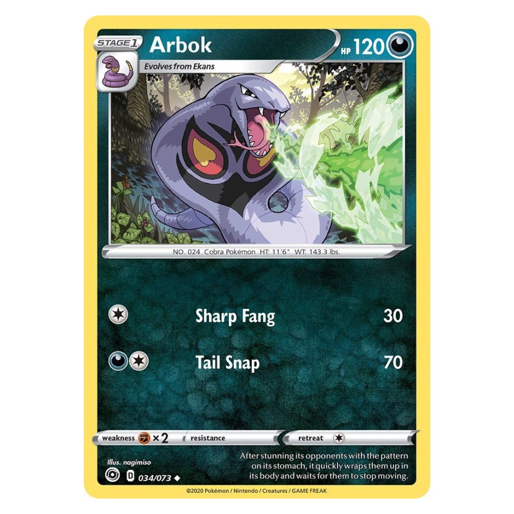 Arbok - 034/073 