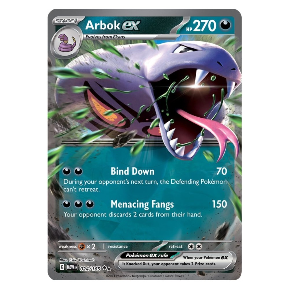 Arbok ex - 024/165 