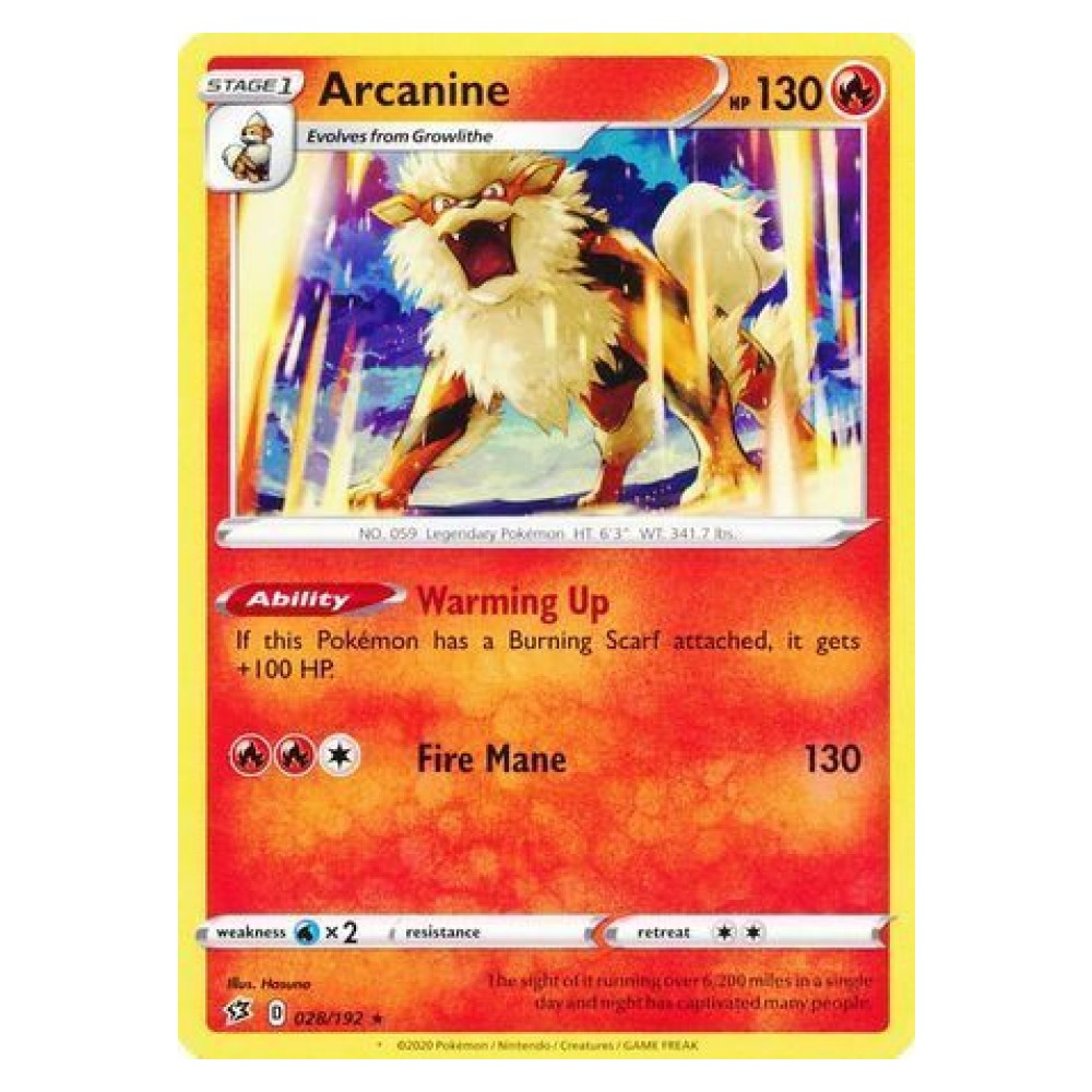 Arcanine - 028/192 