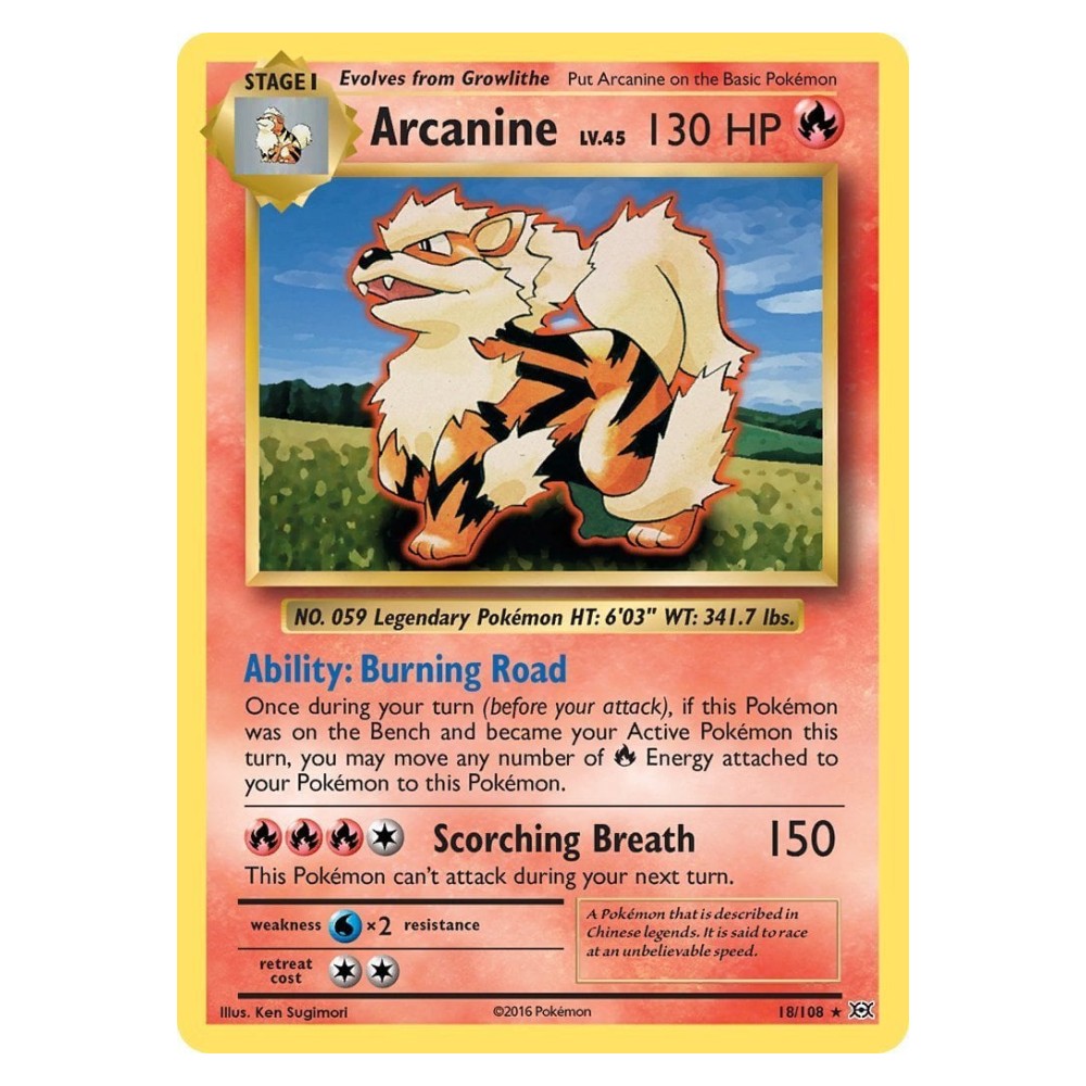 Arcanine - 18/108 | CarteMagic