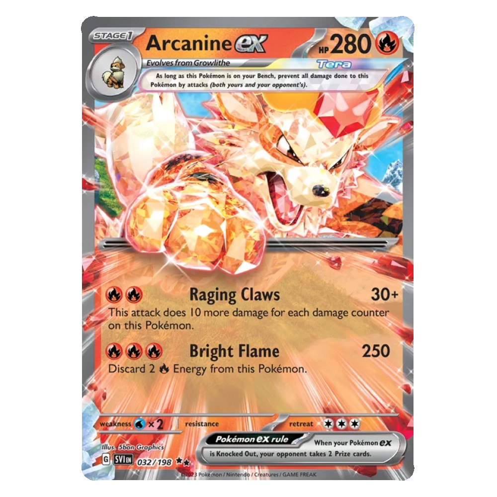 Arcanine ex - 032/198 