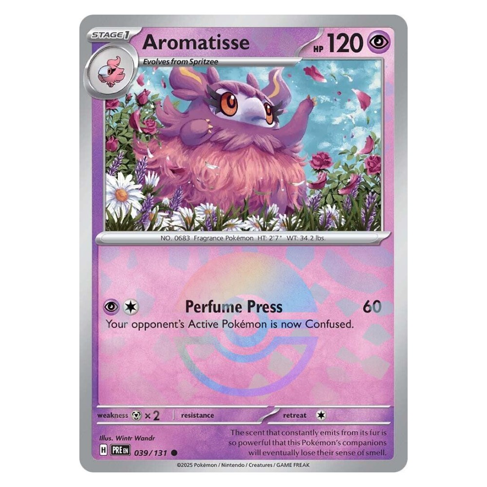 Aromatisse - Poké Ball Reverse Holo | 039/131 