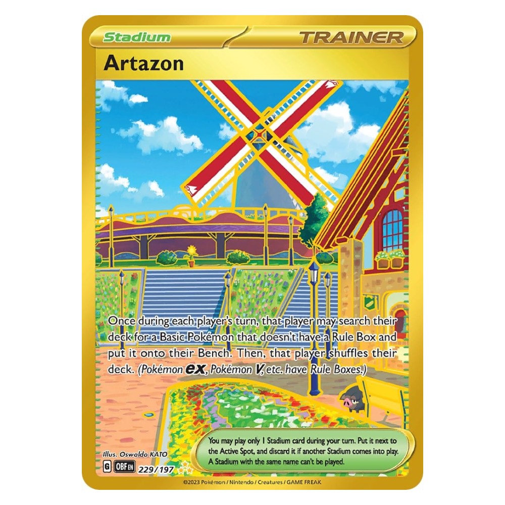Artazon - Hyper Rare 229/197 Los Tazones - Hyper Rare 229/197