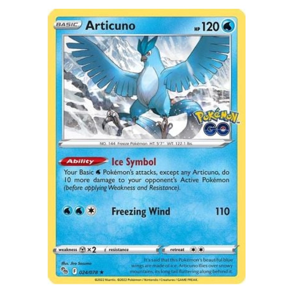 Articuno - Holo Rare 024/078 