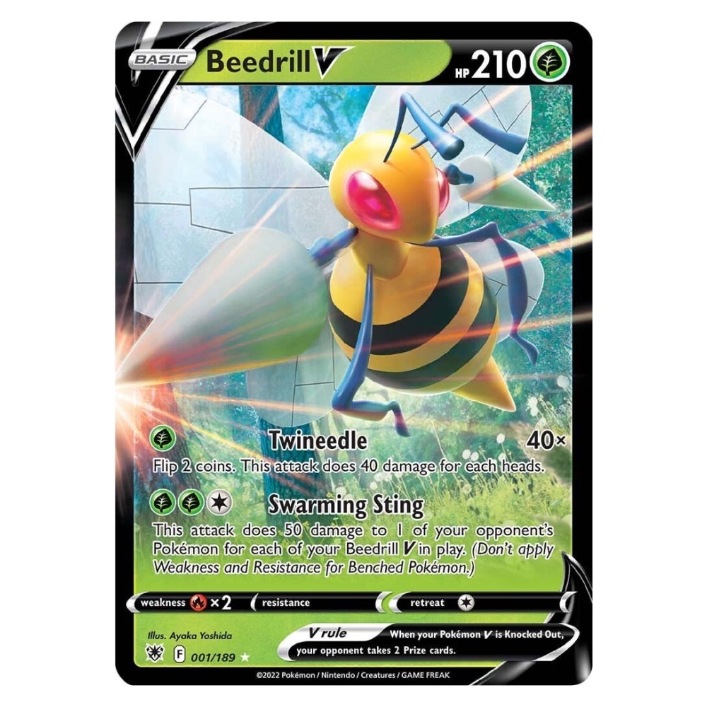 Beedrill V - Ultra Rare 001/189 