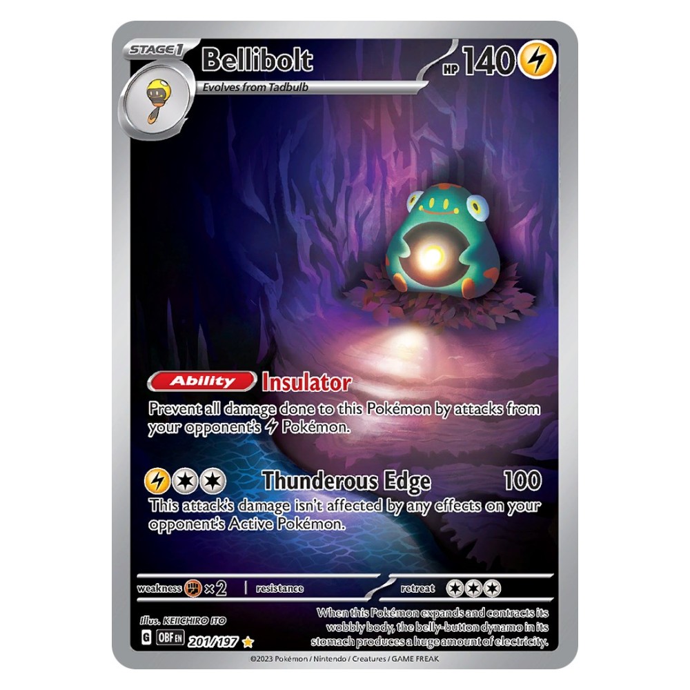 Bellibolt - Special Illustration Rare 201/197 