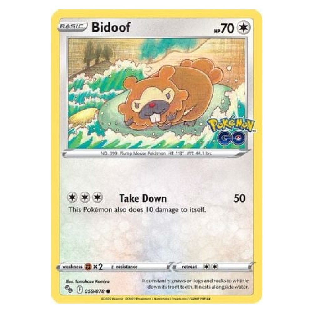 Bidoof - 059/078 