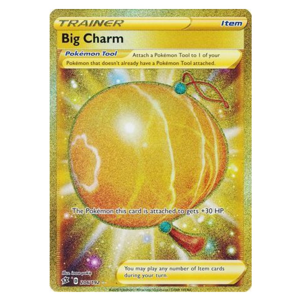 Big Charm - Secret Rare | 206/192 Amuleto Grande - Secret Rare | 206/192