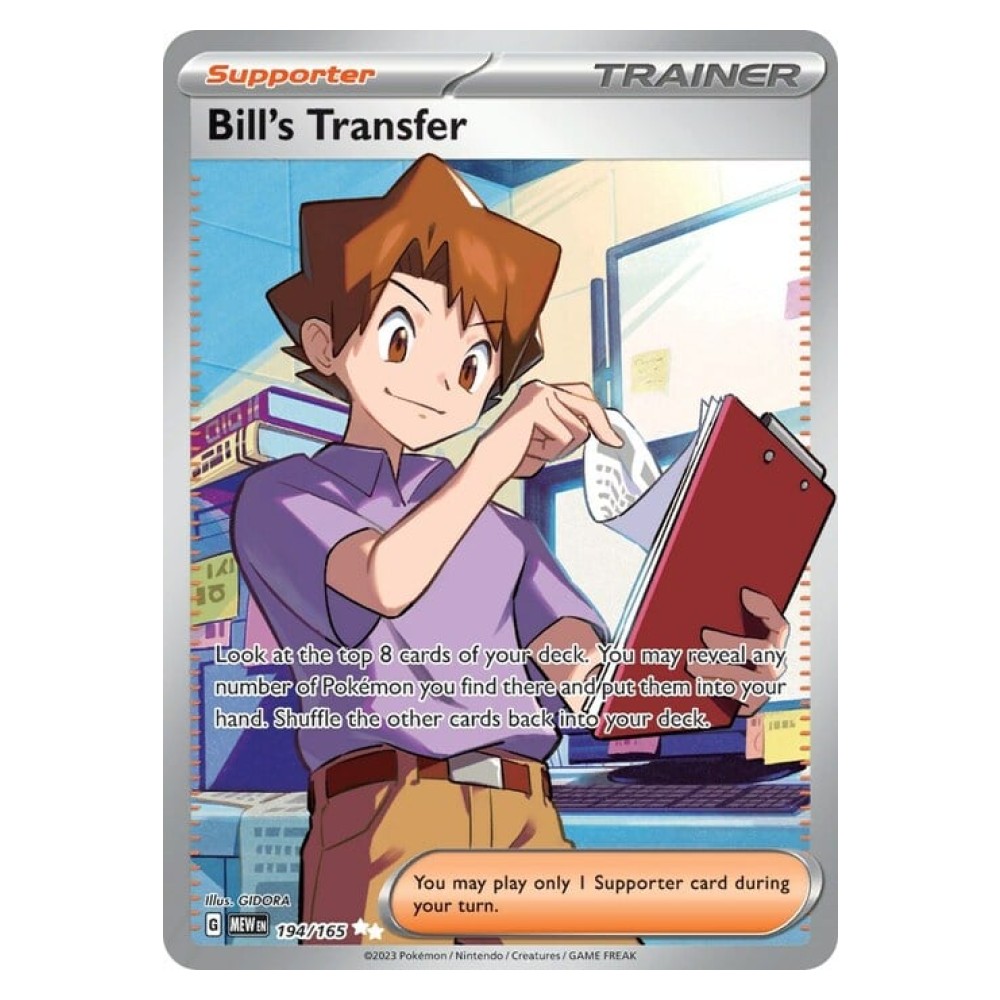 Bill's Transfer - Full Art | 194/165 Trasferimento di Bill - Full Art | 194/165