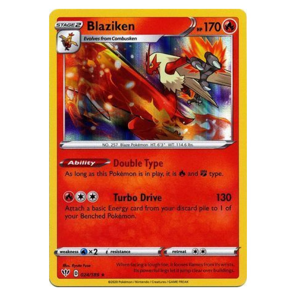 Blaziken - Holo Rare 024/189 