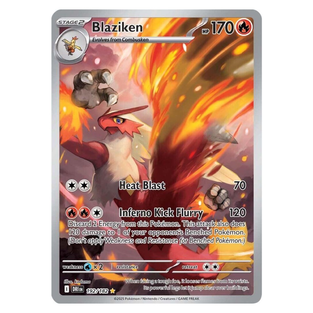 Blaziken - Illustration Rare | 192/182   