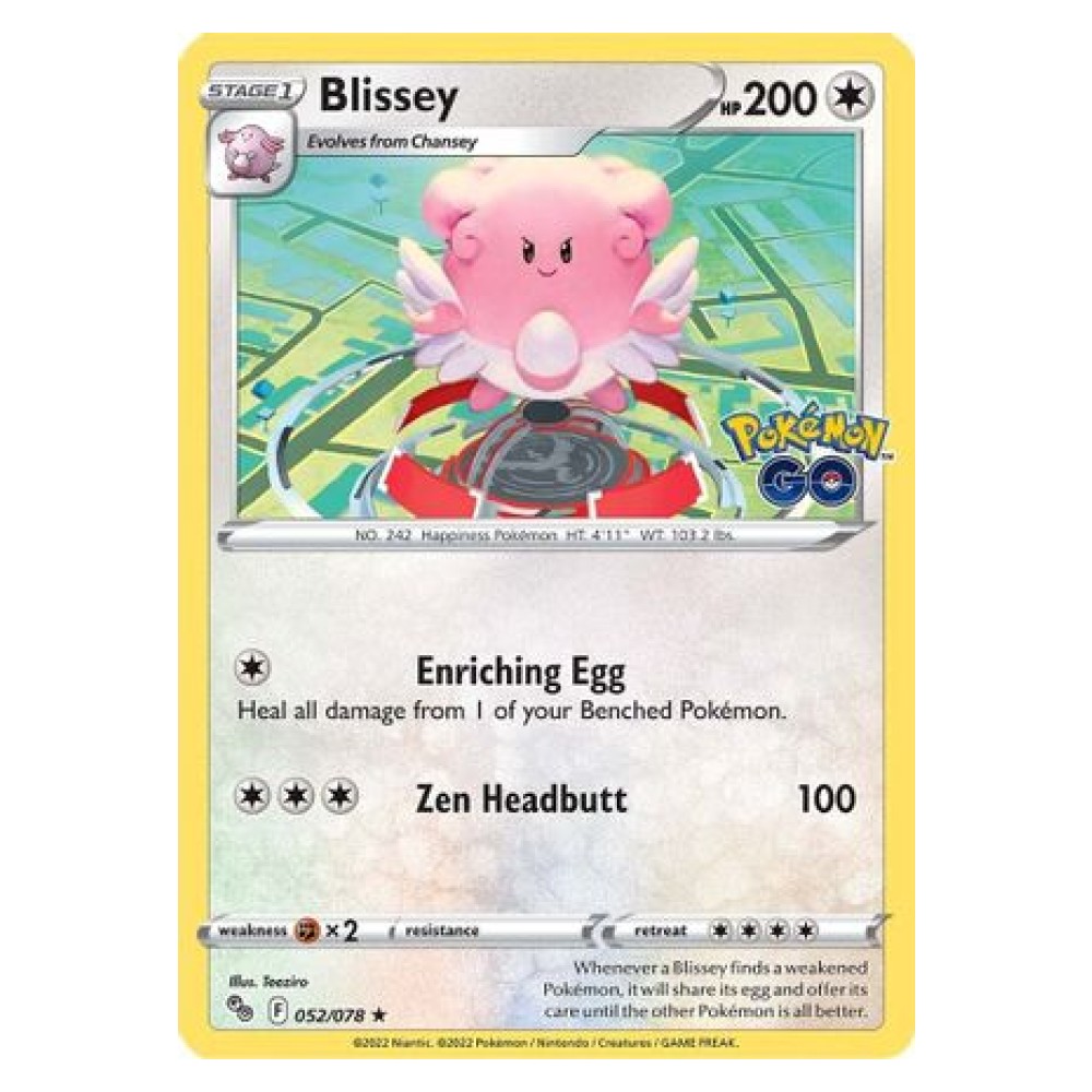 Blissey - Holo Rare 052/078 