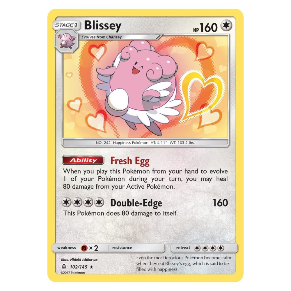 Blissey - Holo Rare 102/145 