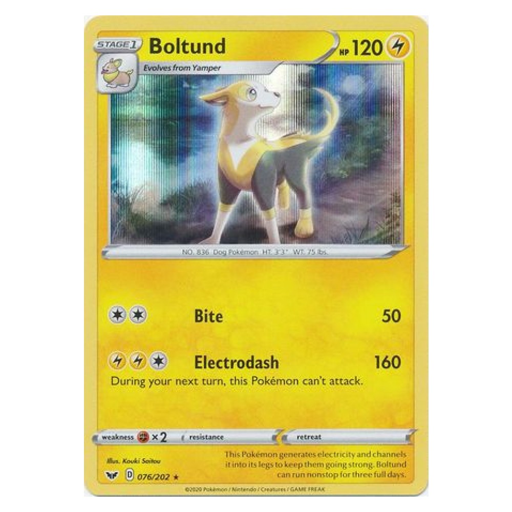 Boltund - Holo Rare 76/202 