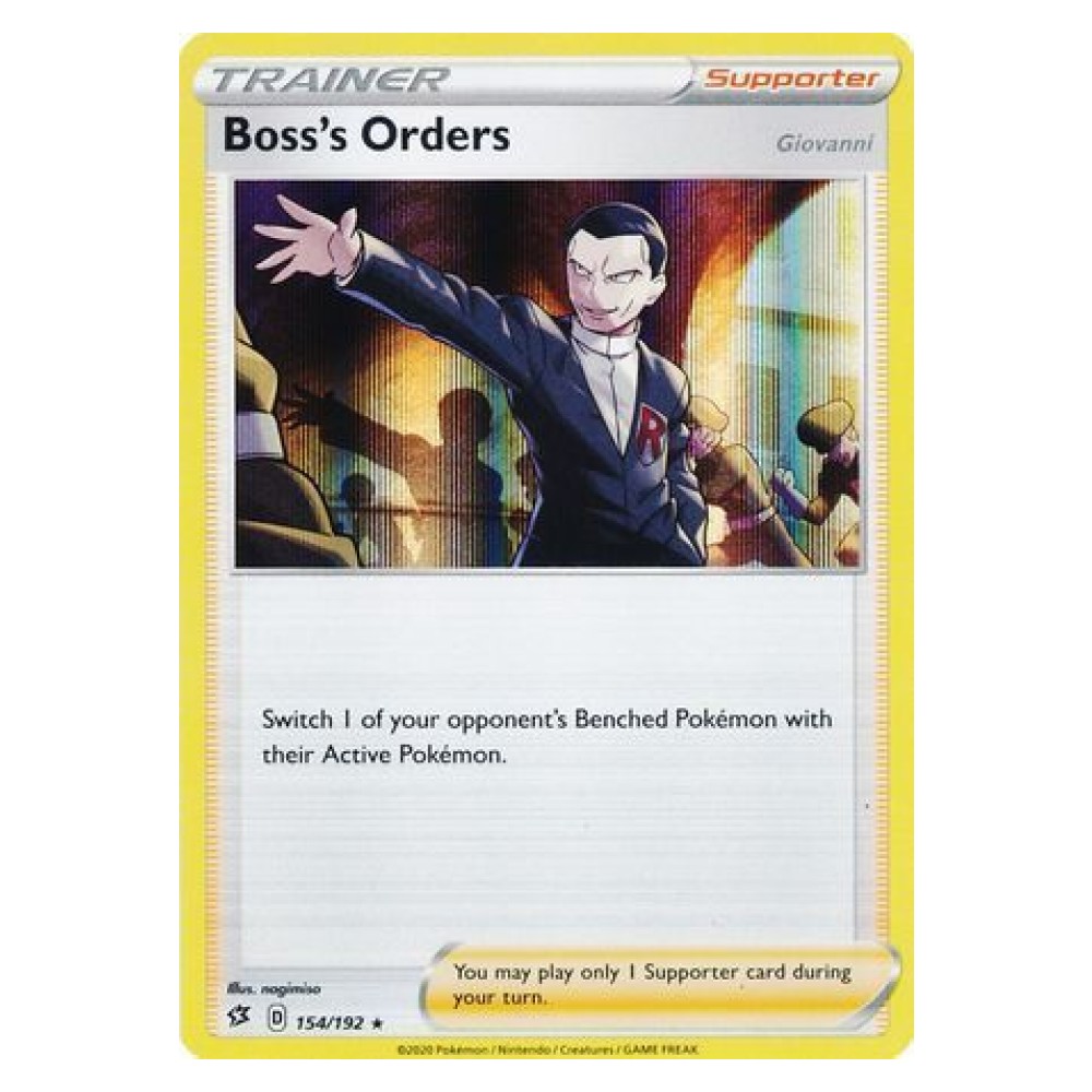Boss's Orders - Holo Rare 154/192 Ordini del Capo - Holo Rare 154/192