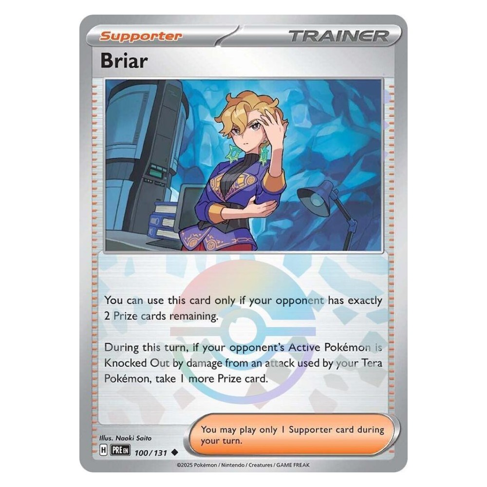 Briar - Poké Ball Reverse Holo | 100/131 Rea - Poké Ball Reverse Holo | 100/131