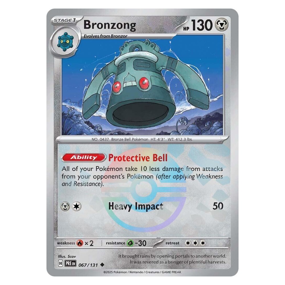 Bronzong - Poké Ball Reverse Holo | 067/131 