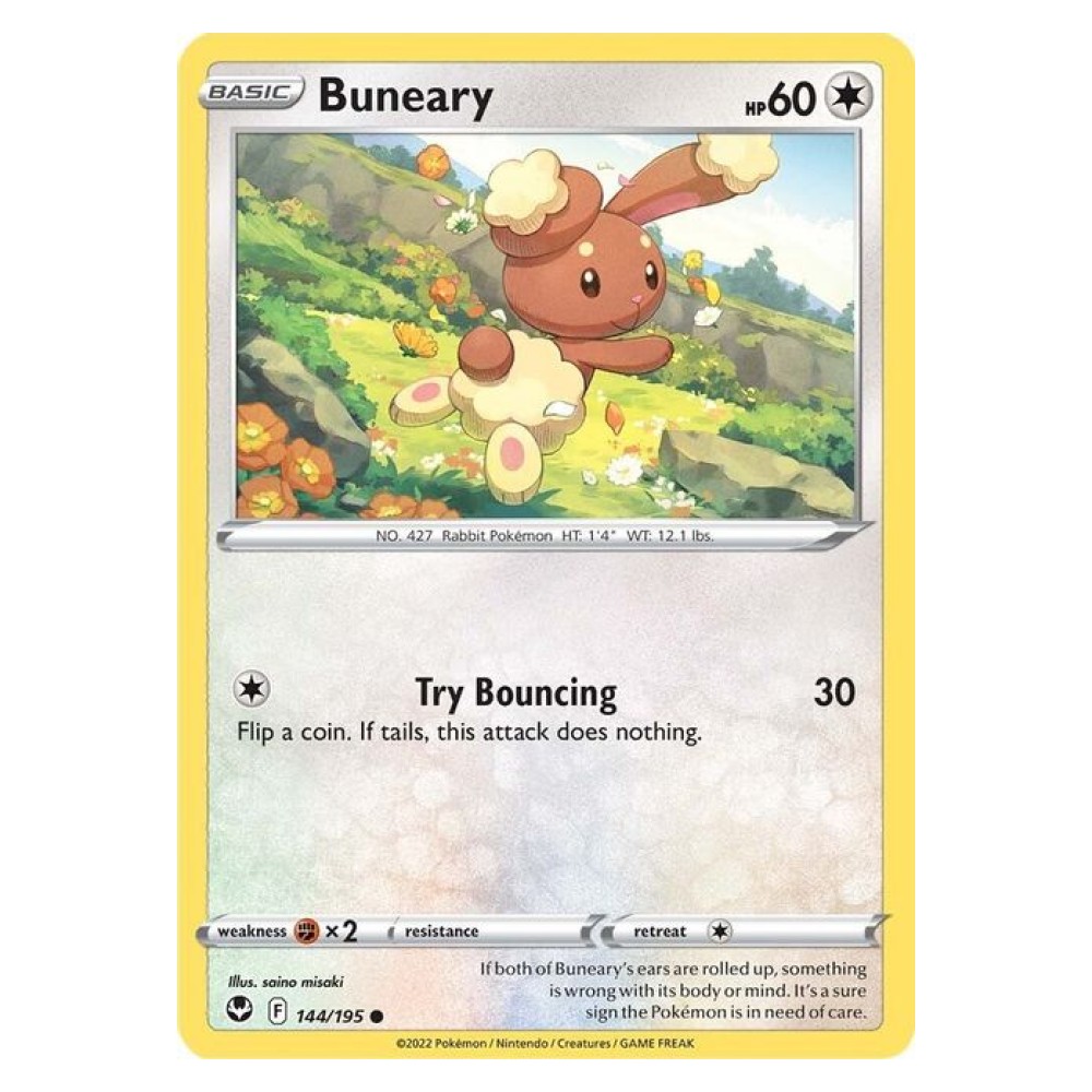 Buneary - 144/195 Buneary [Try Bouncing] - 144/195