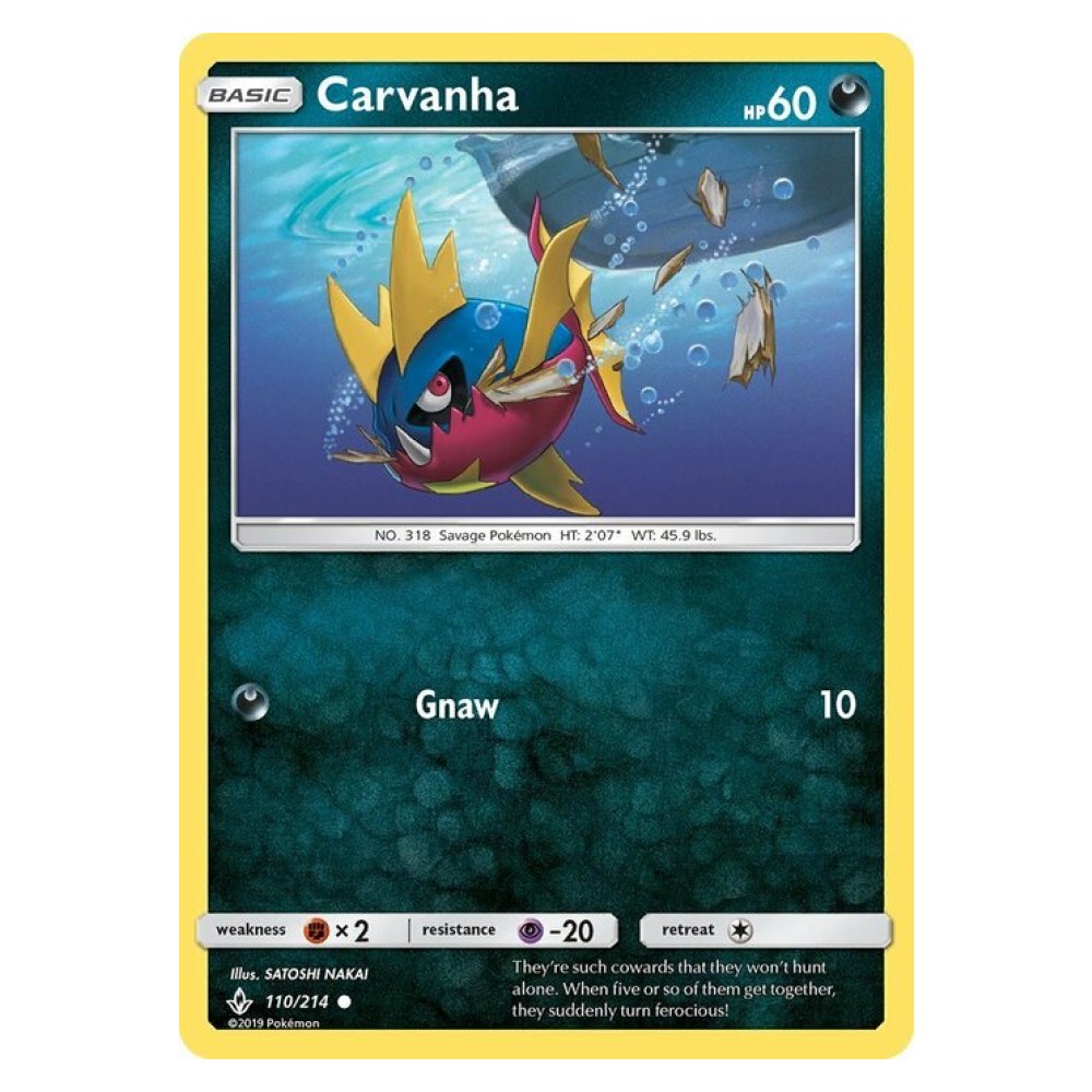 Carvanah - 110/214 Carvanha - 110/214