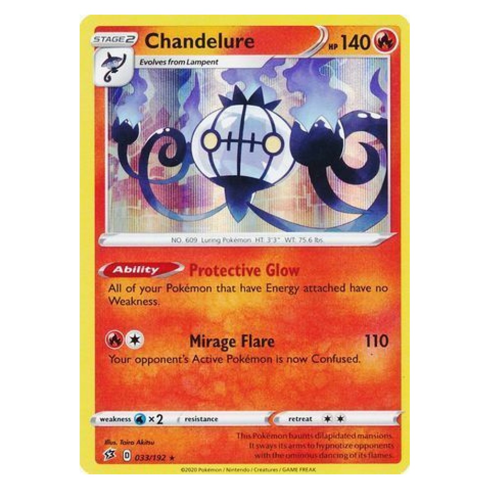 Chandelure - Holo Rare 033/192 