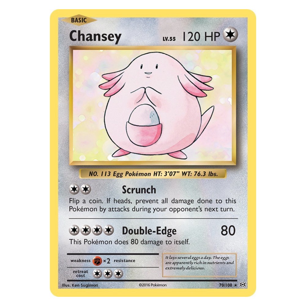 Chansey - Holo Rare 70/108 