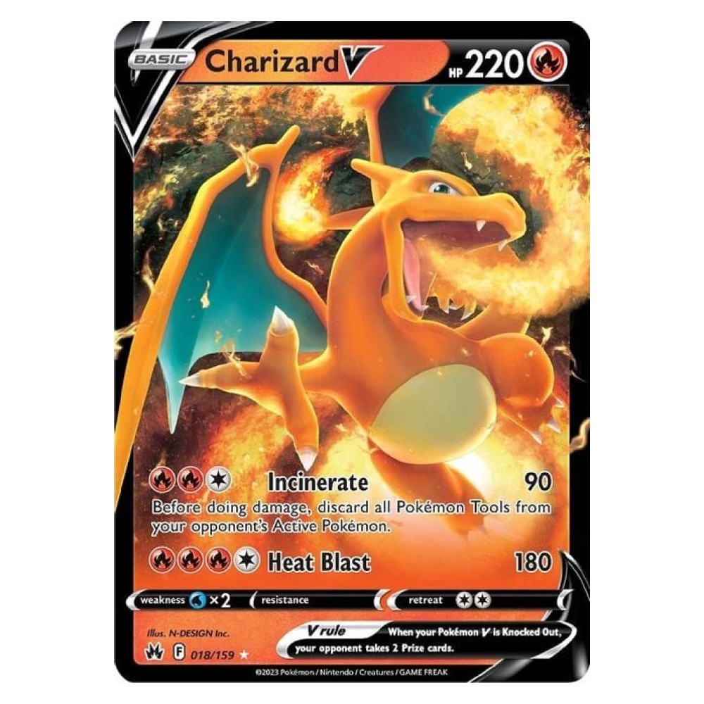 Charizard V - Ultra Rare 018/159 
