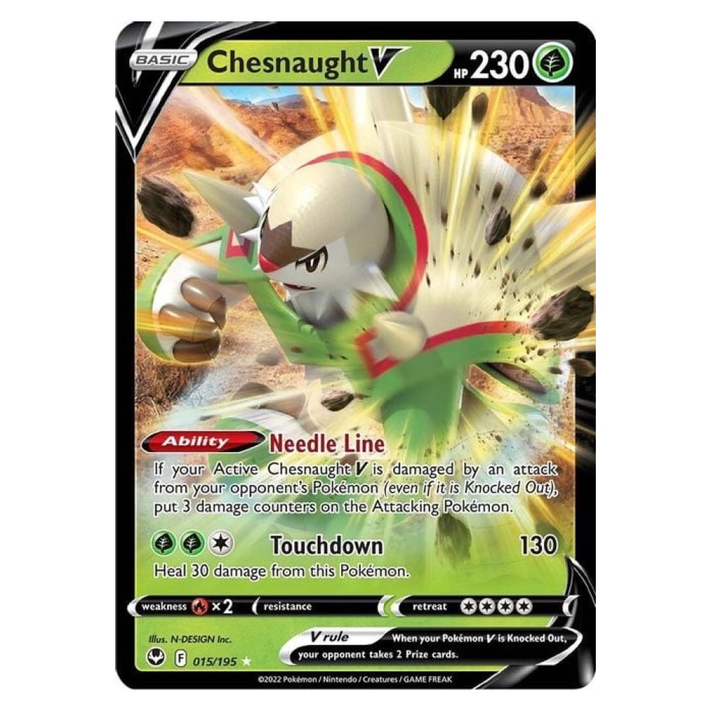 Chesnaught V - Ultra Rare 015/195 