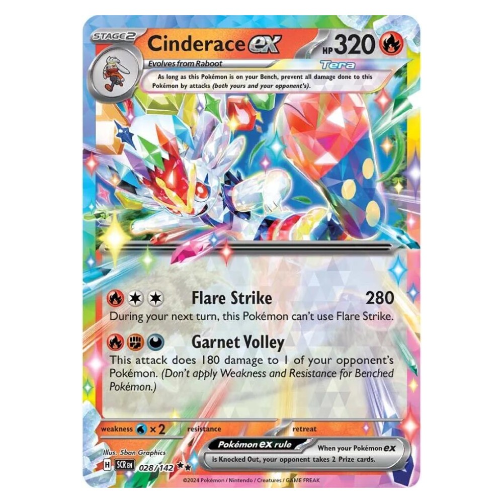 Cinderace ex - 028/142 