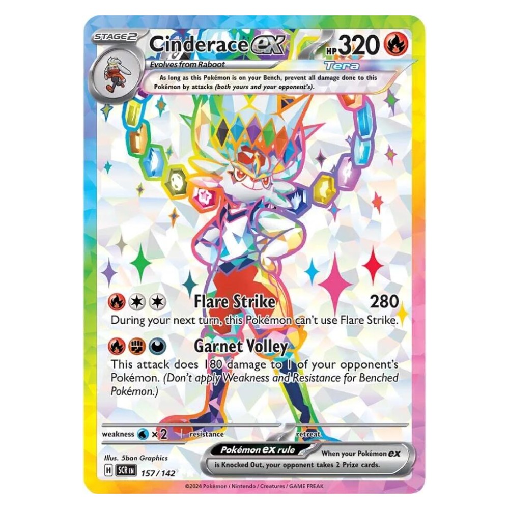 Cinderace ex - Full-Art | 157/142 