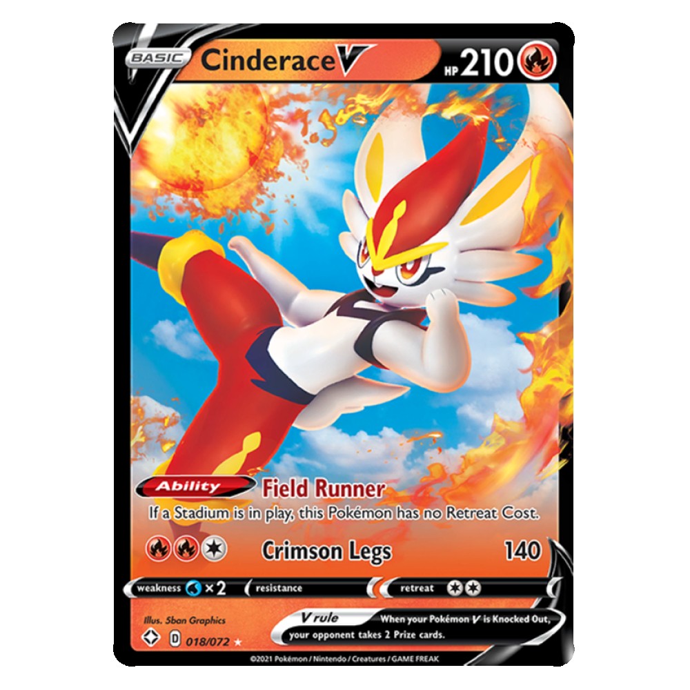 Cinderace V - 018/072 