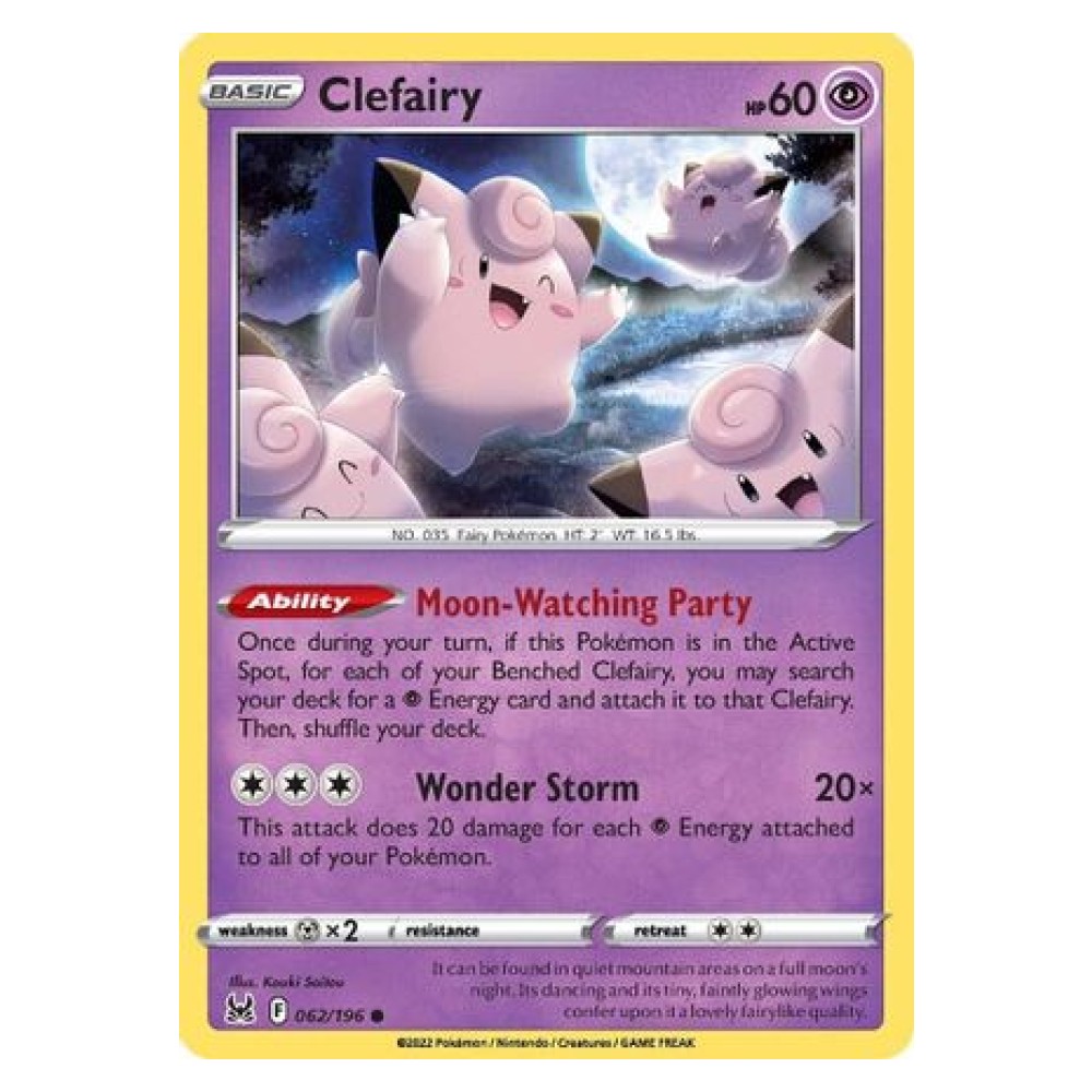 Clefairy - 062/196 