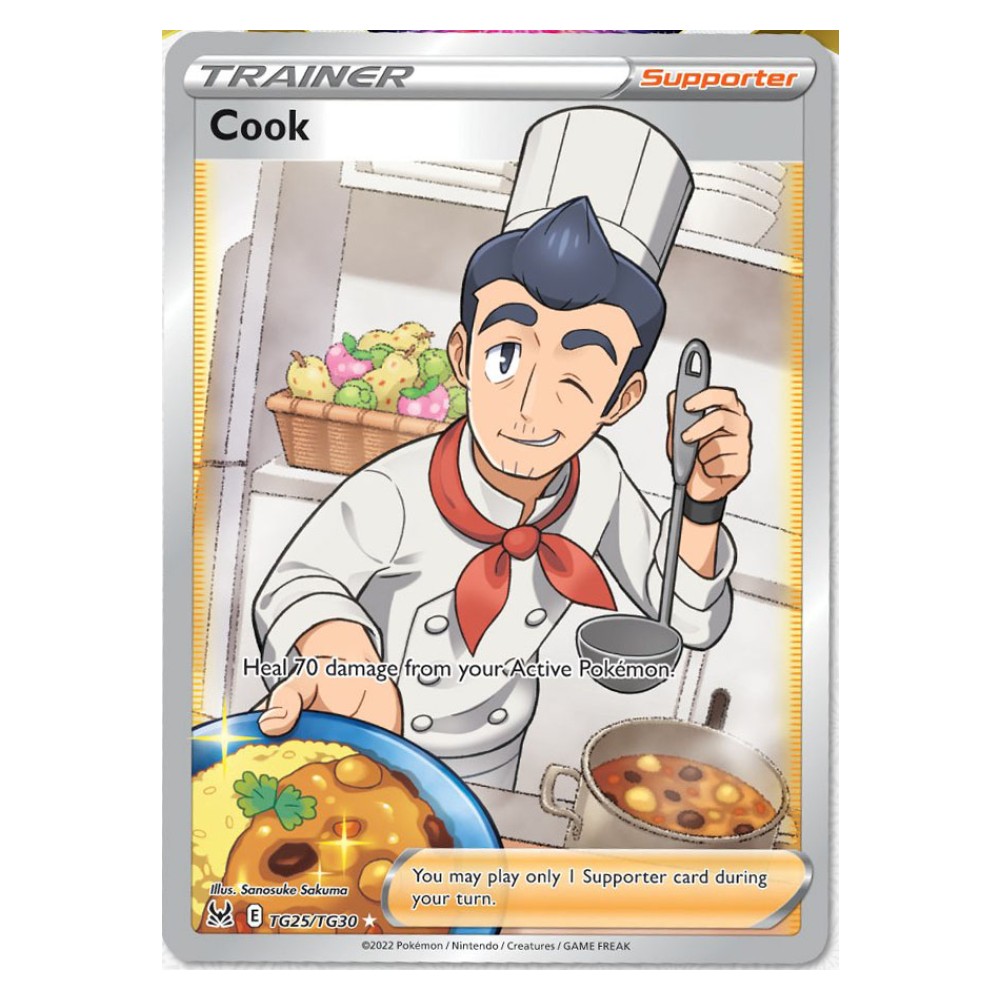 Cook - Secret Rare TG25/TG30 Cuoco - Secret Rare TG25/TG30