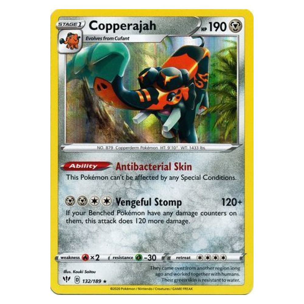 Copperajah - Holo Rare 132/189 