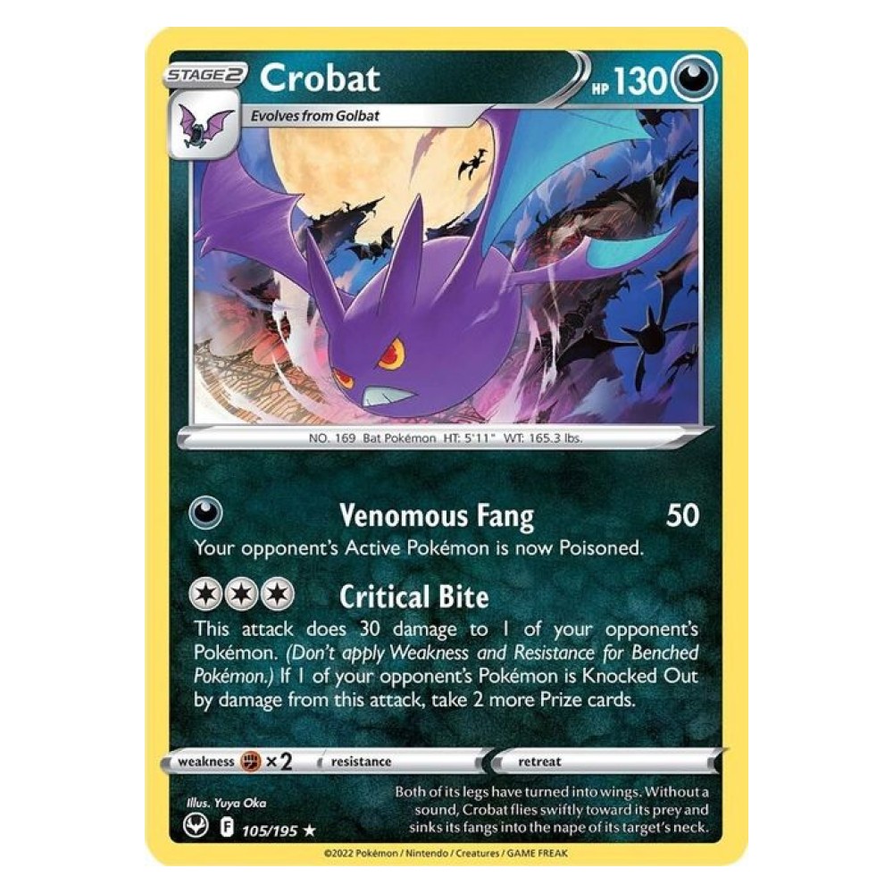Crobat - Holo Rare 105/195 