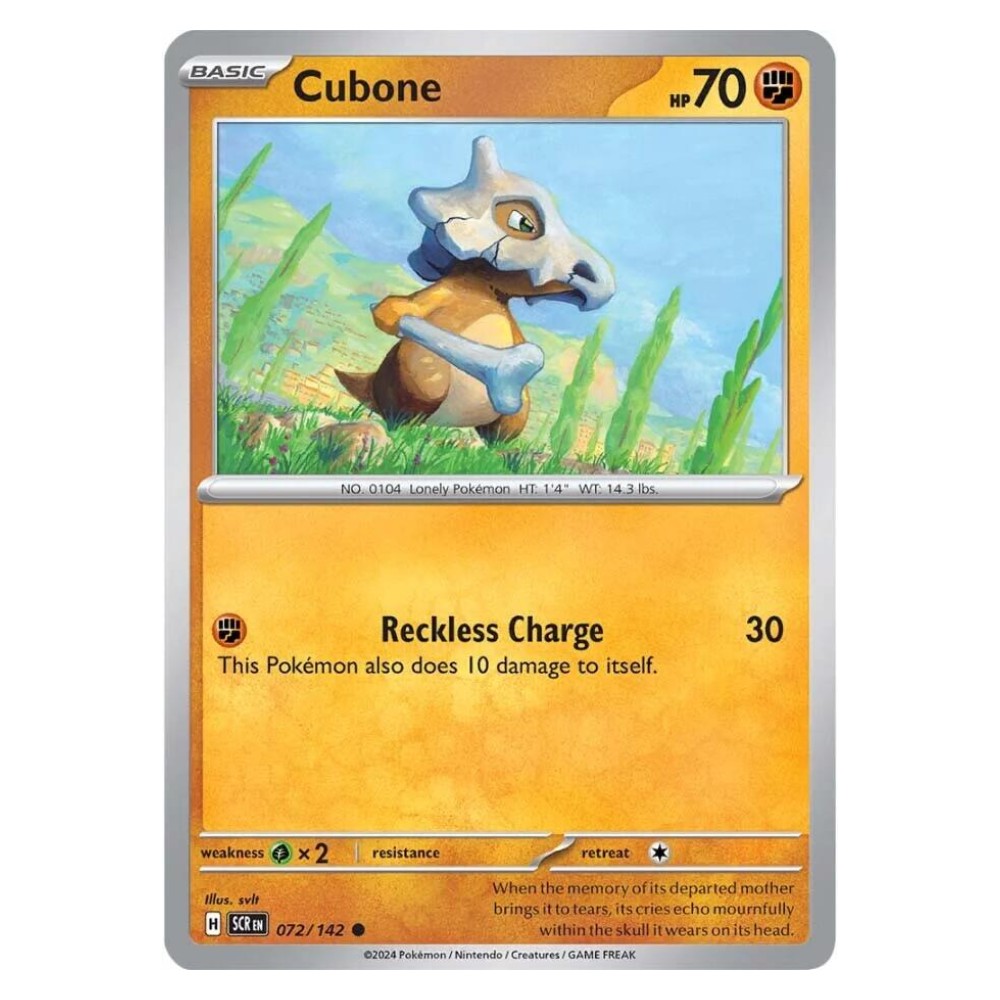 Cubone - 072/142 