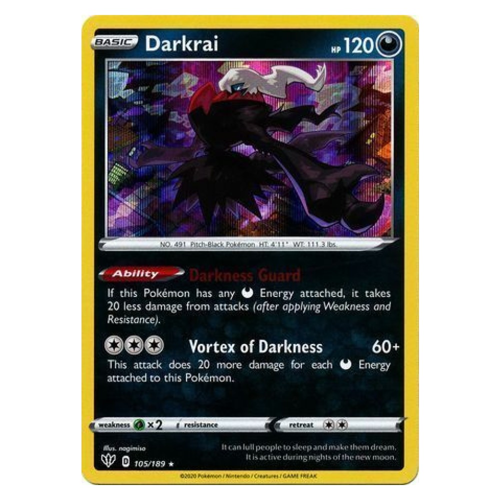 Darkrai - Holo Rare 105/189 