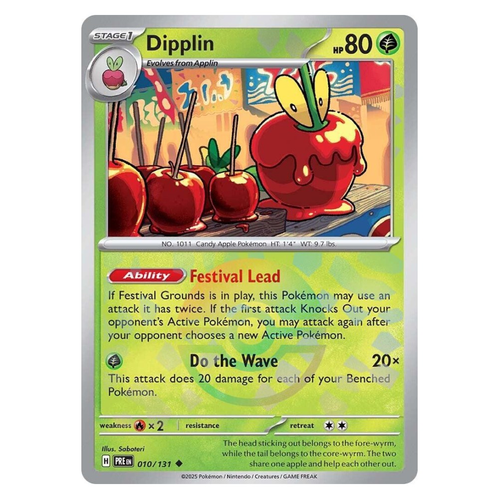 Dipplin - Poké Ball Reverse Holo | 010/131 