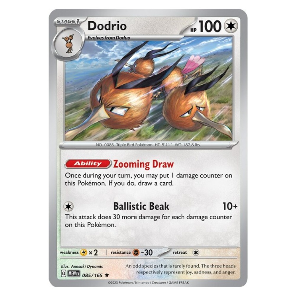 Dodrio - Holo Rare 085/165 