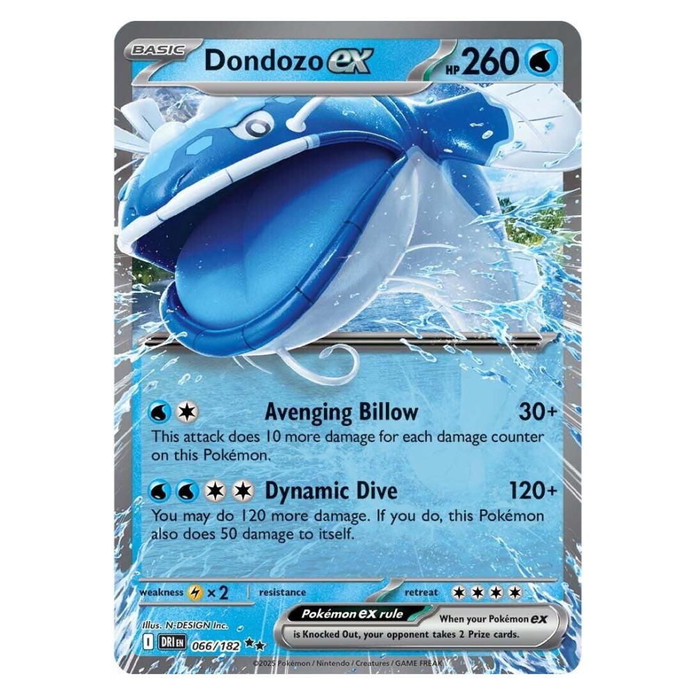Dondozo ex - 066/182   