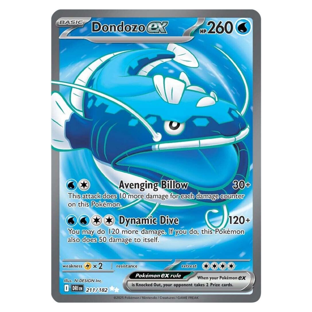 Dondozo ex - Full-Art | 211/182   