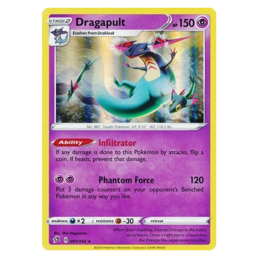 Dragapult - Holo Rare 091/192 