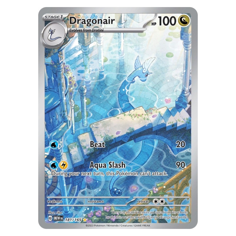 Dragonair - Illustration Rare | 181/165 