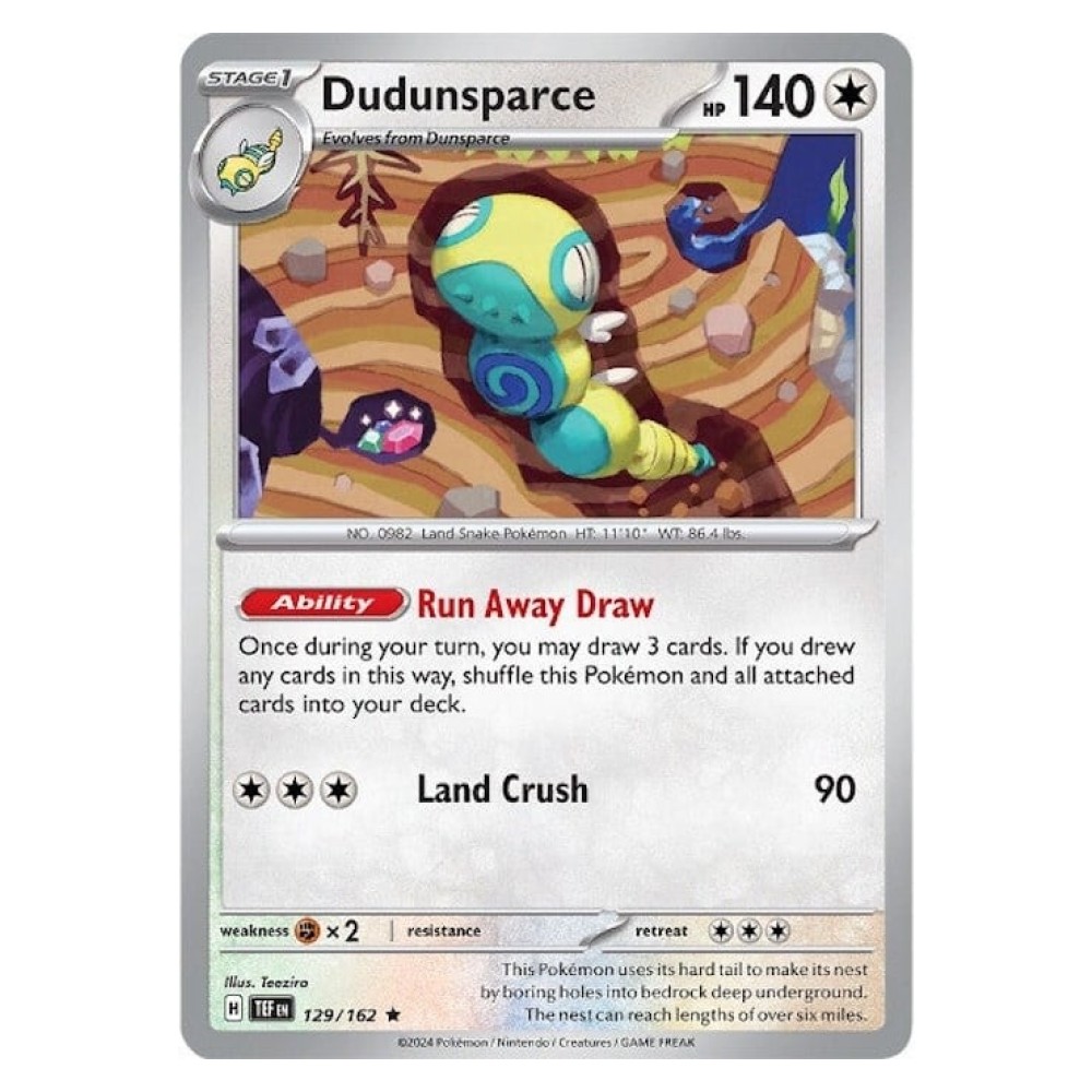 Dudunsparce - 129/162 