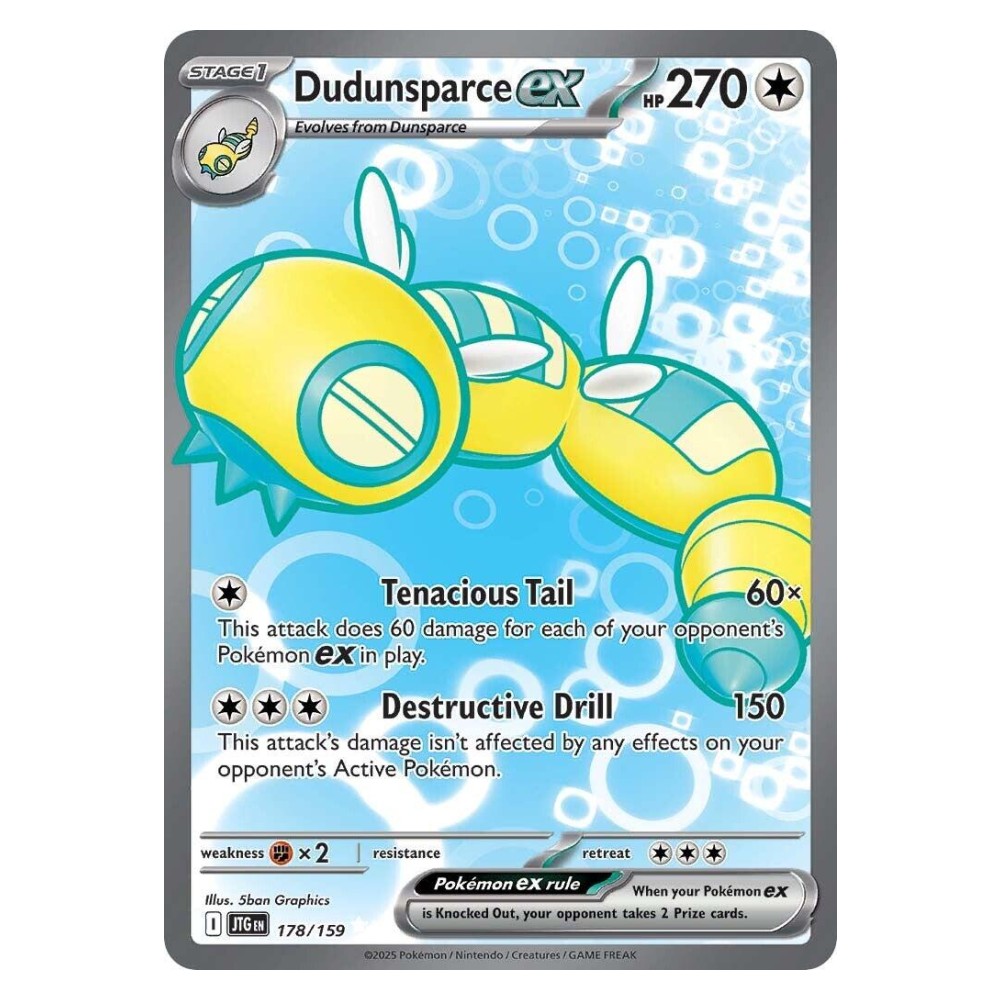 Dudunsparce ex - Full-Art | 178/159 