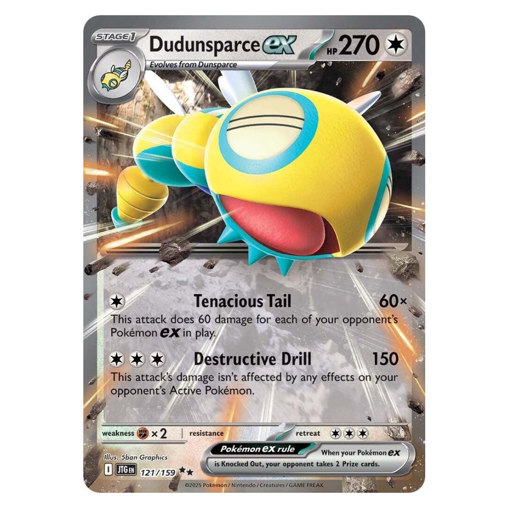 Dudunsparce ex - Ultra Rare | 121/159 