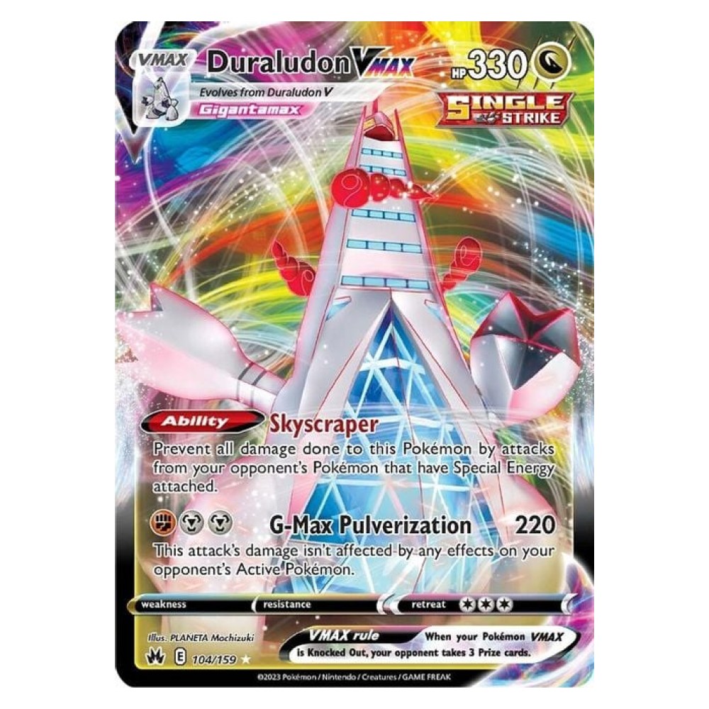 Duraludon VMAX - Ultra Rare 104/159 